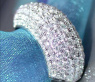 Exclusive Diamond Pavé Ring in White gold 18k