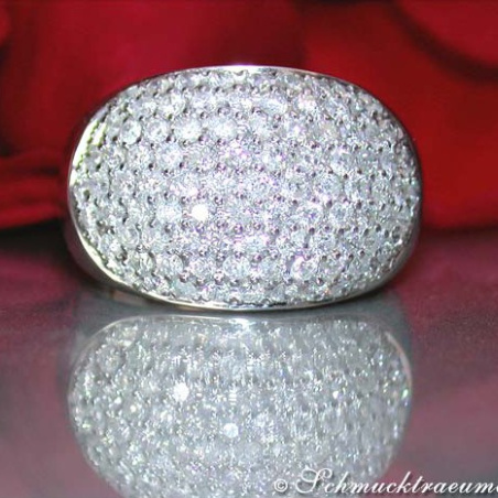 Magnificent Diamond Pavé Ring