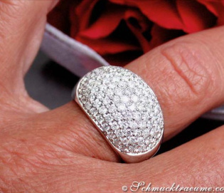 Magnificent Diamond Pavé Ring