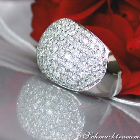 Magnificent Diamond Pavé Ring