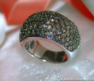 Timeless Brown Diamond Ring