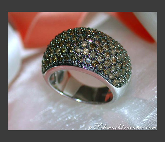 Timeless Brown Diamond Ring Timeless Brown Diamond Ring