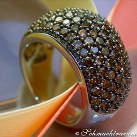 Timeless Brown Diamond Ring