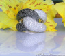 Voluminous Black & White Diamond Ring