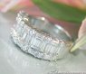 Excellent Diamond Ring (Brilliant & Baguette Cut)