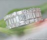 Excellent Diamond Ring (Brilliant & Baguette Cut)