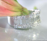 Excellent Diamond Ring (Brilliant & Baguette Cut)