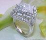 Brillanten Ring mit Marquise und Princess Diamanten