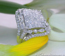 Brillanten Ring mit Marquise und Princess Diamanten