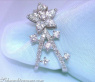 Feminine Diamond Ring in a Blossom Design