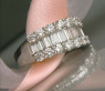 Terrific Baguette Cut Diamond Ring