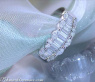 Elegant Marquise & Taper Cut Diamond Ring