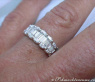 Elegant Marquise & Taper Cut Diamond Ring