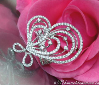 Playful Diamond Ring