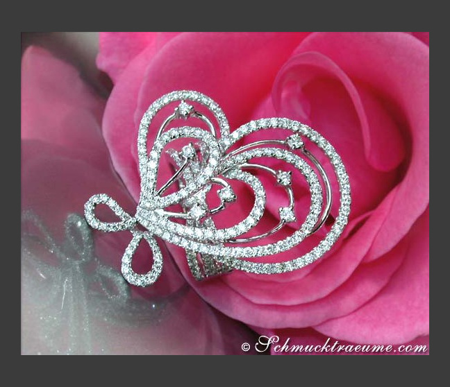 Playful Diamond Ring
