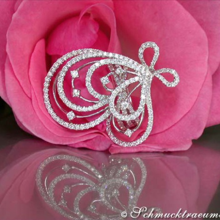 Playful Diamond Ring