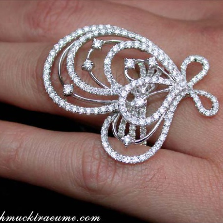 Playful Diamond Ring