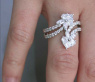 Elegant Diamond Heart Ring (1,88 ct.)