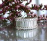 Glorious diamond ring with extra long baguette cut diamonds