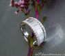 Glorious diamond ring with extra long baguette cut diamonds