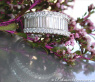 Glorious diamond ring with extra long baguette cut diamonds