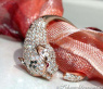 Attractive Panther Ring with Diamonds