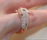 Attractive Panther Ring with Diamonds