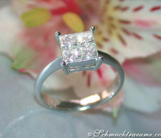 Princess Diamant Ring