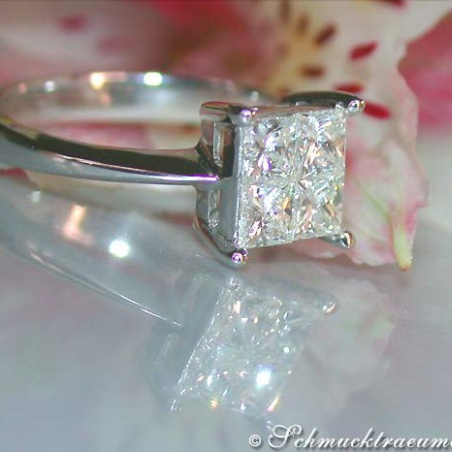 Princess Diamant Ring
