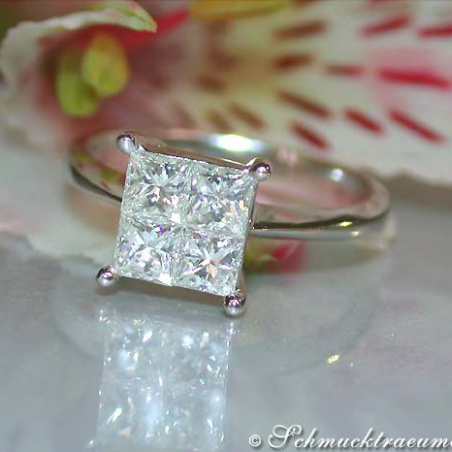 Princess Diamant Ring