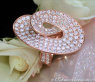 Extravagant Diamond Ring in Rose Gold 18k