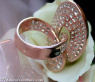 Extravagant Diamond Ring in Rose Gold 18k