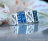 Precious Sapphire Diamond Ring