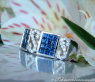 Precious Sapphire Diamond Ring