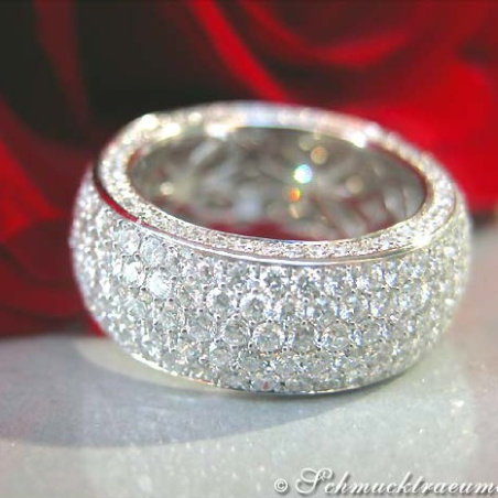 Exclusive Diamond Eternity Ring (4,68 ct.)
