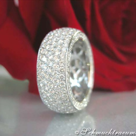 Exclusive Diamond Eternity Ring (4,68 ct.)