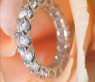 High-end Diamond Eternity Ring