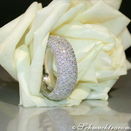 Heavy Diamond Eternity Ring (3,63 ct.)