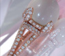 Magnificent Moonstone Ring with Diamonds
