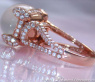 Magnificent Moonstone Ring with Diamonds