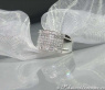 Luxurious Diamond Band with Princess Diamonds (3,04 ct.)