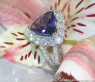 Premium Tanzanite Ring with Diamonds