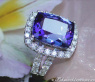 Excellent Tanzanite Diamond Ring