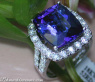 Excellent Tanzanite Diamond Ring
