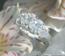 Exquisite Marquise and Princess Cut Diamond Ring