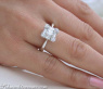 Picture perfect Diamond Ring (Square Design)