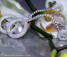 Impressive South Sea Pearl Earrings with Diamonds (70 mm)