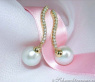 Picture Perfect South Sea Pearl Earrings with Diamonds