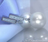 Timeless Southsea Pearl Earrings with Diamonds
