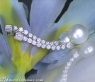 Long Southsea Pearl Dangling Earrings with Diamonds